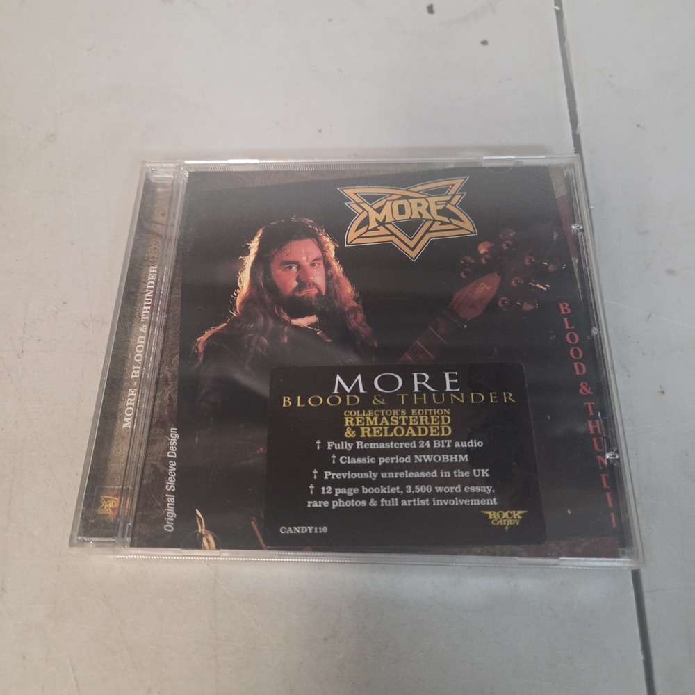 More Blood & Thunder CD Rock Candy Records Reissue Remastered NWOBHM Hard Rock